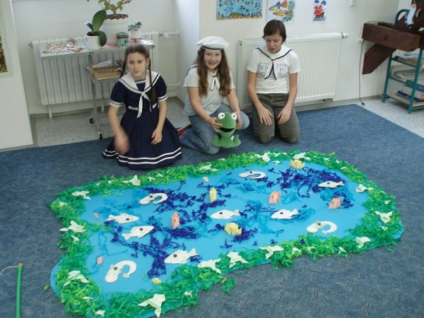 Zpis naneisto - cesta za pokladem