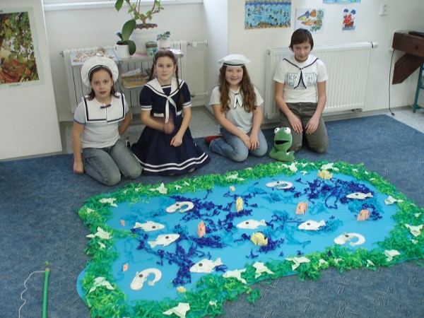 Zpis naneisto - cesta za pokladem