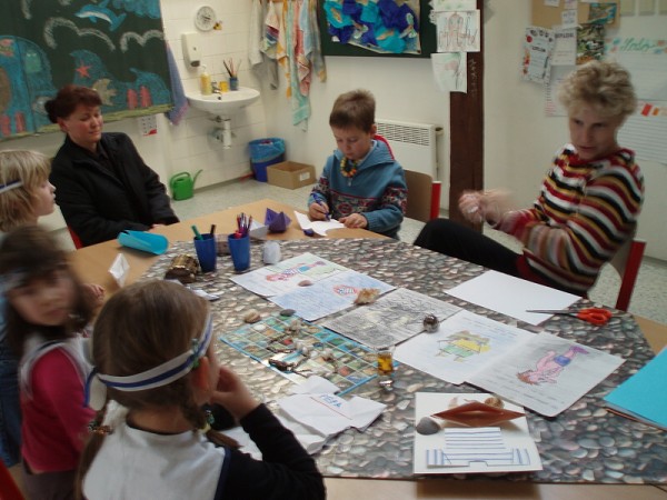 Zpis naneisto - cesta za pokladem