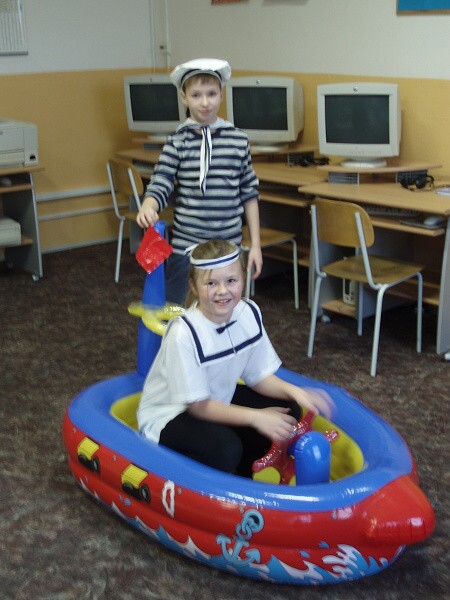 Zpis naneisto - cesta za pokladem