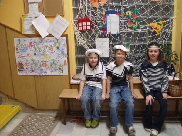 Zpis naneisto - cesta za pokladem